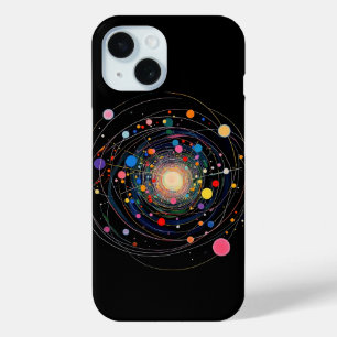 Coque Pour iPhone 15 Collision de particules