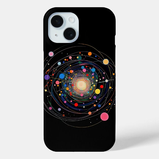 Coques Case-Mate iPhone Collision de particules (Verso)