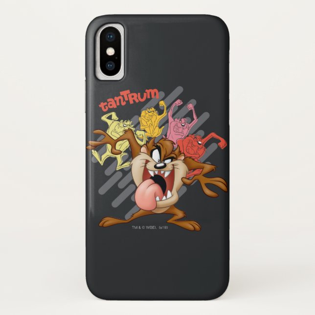 Coques Case-Mate iPhone Coloful "Tantrum" TAZ™ (Dos)