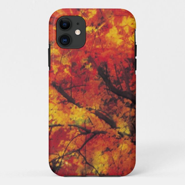 Coques Case-Mate iPhone Colonnes d'automne Feuille (Dos)