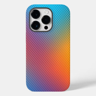 Coque Pour iPhone 14 Pro Coloré abstrait holographique arrière - plan no.3