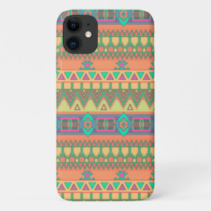 Coques Pour iPhone Coloré Chevron Zig Zag Tribal Aztec Ikat Motif