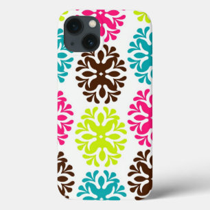 Case-Mate iPhone Case Coloré damassé motif floral girly mignon fleur