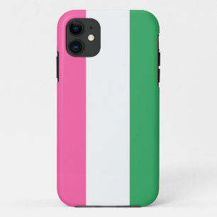 Case-Mate iPhone Case Coloré Sporty Rose Blanc Vert Vertical Grandes