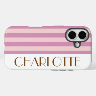 Coque Pour iPhone 16 Coloré tendance moderne couleur vive rayures sylis