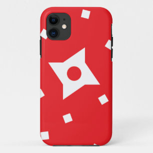 Coques Pour iPhone Colorez la caisse rouge de l'iPhone 5/5s de Ninja