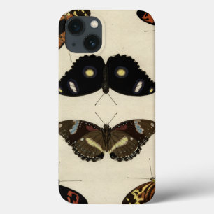 Etui iPhone Case-Mate Colorful Butterfly Medley on Cream Background