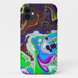 Case-Mate iPhone Case Colorful Moderne Fluid Art Pour Peindre Cellules