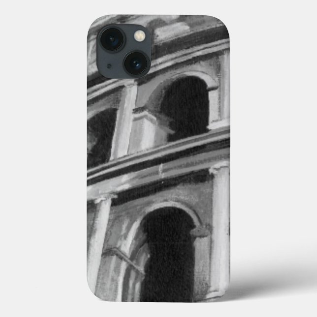 Coques Case-Mate iPhone Colosseum romain avec les dessins architecturaux (Verso)