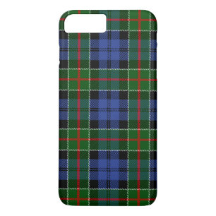 Coque iPhone 8 Plus/7 Plus Colquhoun Scottish Tartan Plaid Motif
