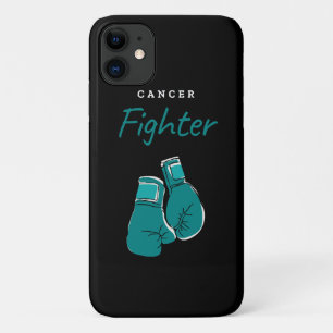 Case-Mate iPhone Case combattant du cancer, sarcelle