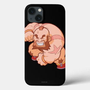 iPhone 13 Case Combattant Zangief 2 de poche