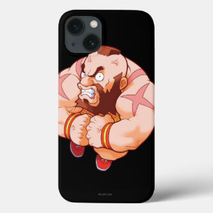 iPhone 13 Coque Combattant Zangief de poche