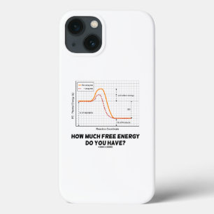 Case-Mate iPhone Case Combien D'Énergie Libre Avez-Vous ? Humour de chim