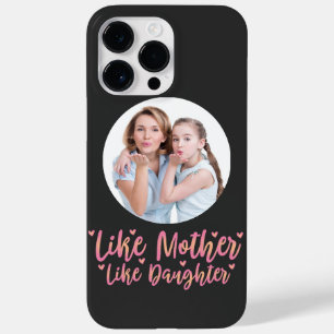 Coque Pour Pour iPhone 14 Pro Max Comme Mère Comme Fille, Cadeau Personnalisé Maman