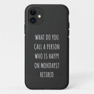Case-Mate iPhone Case Comment Appelles-Tu Une Personne Heureuse Le Lundi