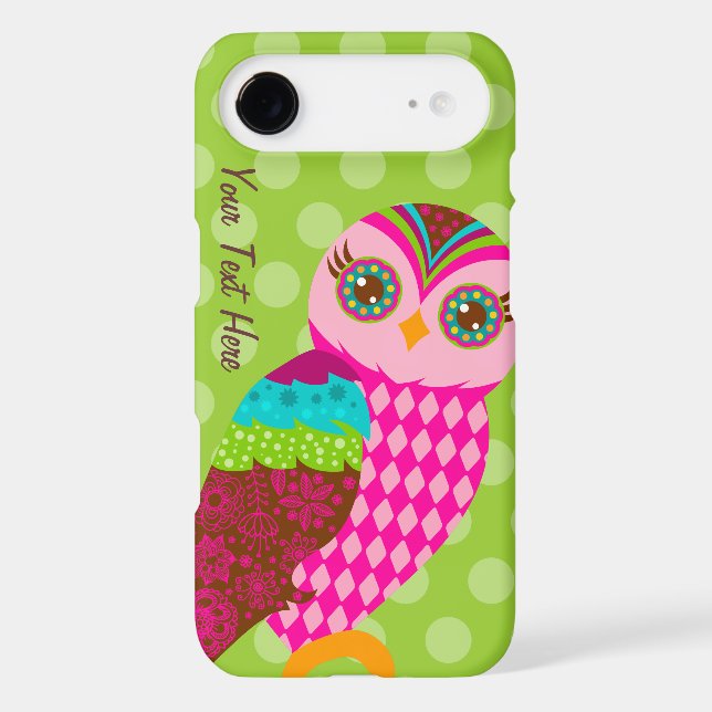 Coques Case-Mate iPhone Comment maintenant hibou rose ? (Verso)