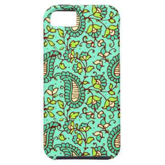 Coque Tough iPhone 5 Compagnon turquoise de cas de l'iPhone 5 de