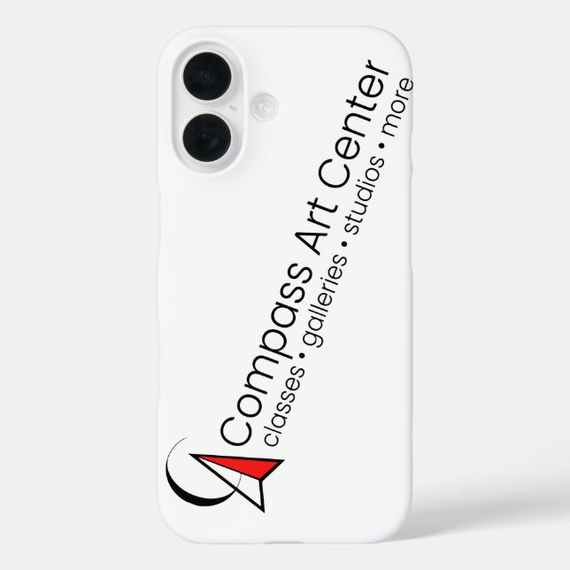 Coques Case-Mate iPhone Compass Art Center Fourre-tout (Verso)