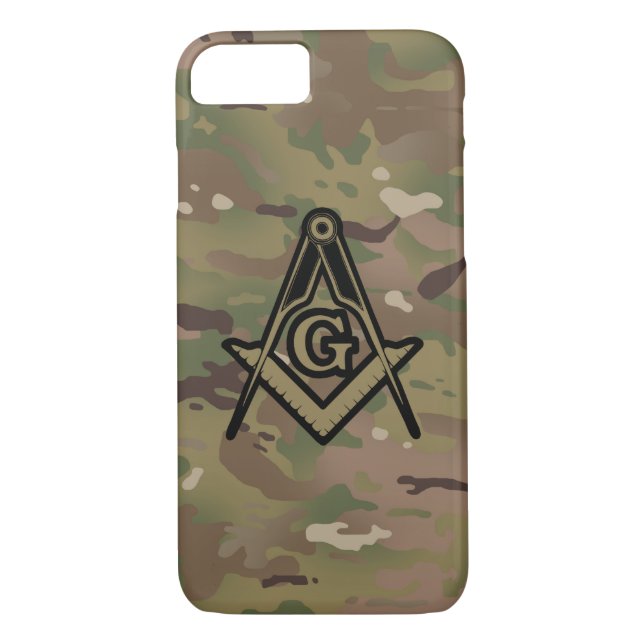 Coques Case-Mate iPhone Compass Carré militaire (Dos)
