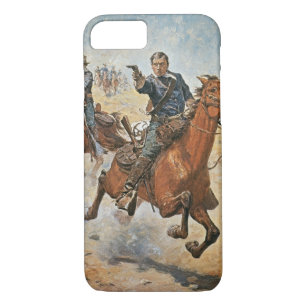 Coque iPhone 8/7 Complètement Sure : un soldat de la cavalerie des