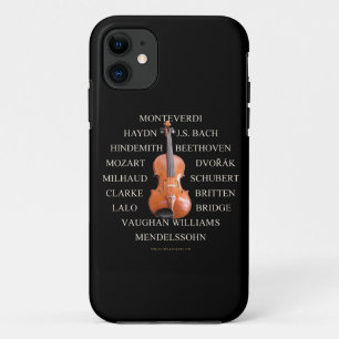 Coque iPhone 11 Compositeurs de Violist