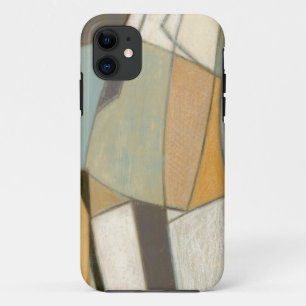 Coques Pour iPhone Composition abstraite avec des couleurs amorties