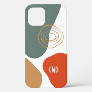 Case-Mate iPhone Case Composition Abstraite colorée de formes organiques