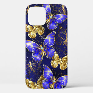 Case-Mate iPhone Case Composition with Sapphire Butterflies