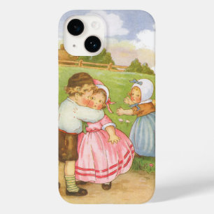 Coque Pour iPhone 14 Comptines de Mère l'Oie vintage Georgie Porgie