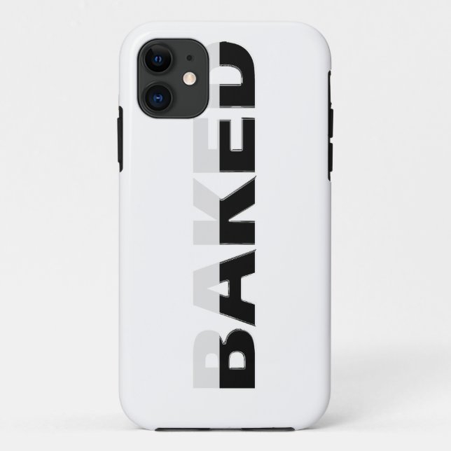 Coques Case-Mate iPhone Conception à moitié cuite (Dos)