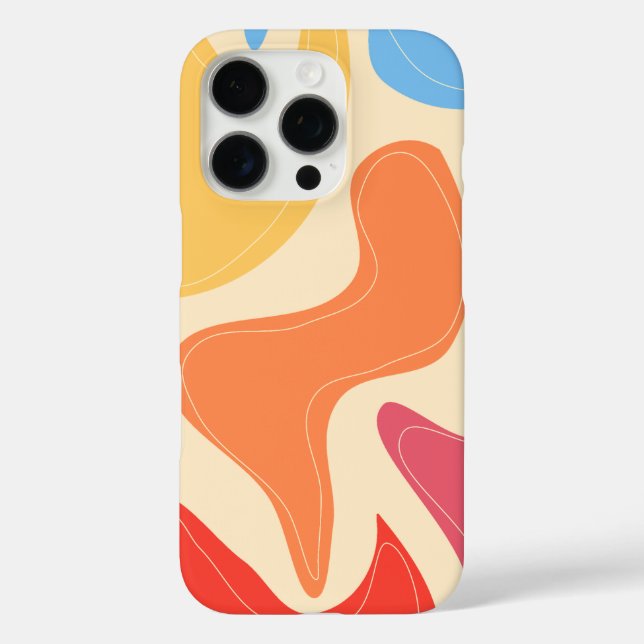 Coques Case-Mate iPhone Conception abstraite douce - Art esthétique minima (Verso)