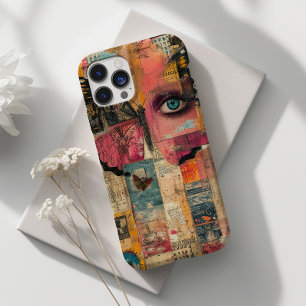 Coque Pour iPhone 14 Pro Conception Abstraite unique des yeux et des papill