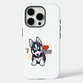 Coques iPhone 16 Pro Conception Amoureux des chiens adorable