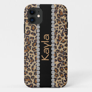 Coque iPhone 11 CONCEPTION bling de CAS du téléphone 5 du guépa