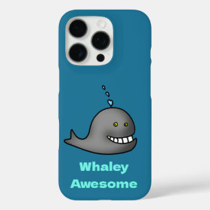 Coques iPhone 16 Pro Conception de baleine drôle et géniale