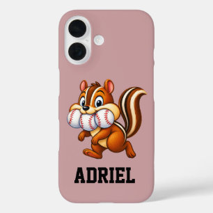 Coque Pour iPhone 16 Conception de baseball personnalisée avec un tamia