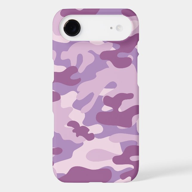 Coques Case-Mate iPhone Conception de camo violet (Verso)