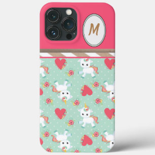 Case-Mate iPhone Case Conception de Coeurs et Unicornes
