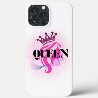 Case-Mate iPhone Case Conception de couronne de reine rose – Puissance f