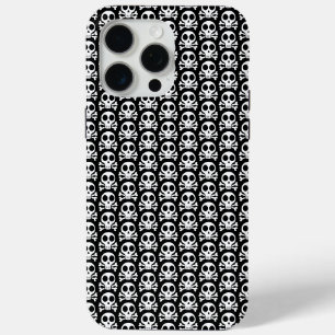 Coque iPhone 15 Pro Max Conception de crâne de pirate