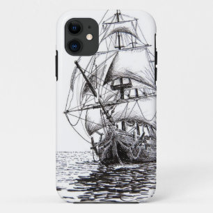 Case-Mate iPhone Case Conception de dessin de navire pirate
