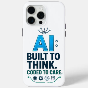 Coque iPhone 15 Pro Max Conception de devis AI - Conçu pour penser Codé au