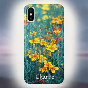 Coque Case-Mate Pour iPhone Conception de la prairie de fleurs