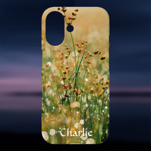 Coque Pour iPhone 16 Conception de la prairie de fleurs