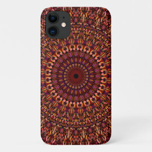 Case-Mate iPhone Case Conception de mandala marron floral