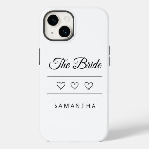 Coque Pour iPhone 14 Conception de mariage personnalisée de la mariée 