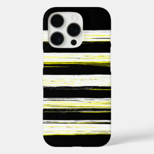 Coques iPhone 16 Pro Conception de motif à rayures cool