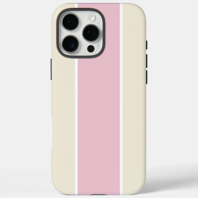 Coques Case-Mate iPhone Conception de motif à rayures verticales de couleu (Verso)
