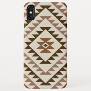 Case-Mate iPhone Case Conception de motif diamant aztéque marron+crème